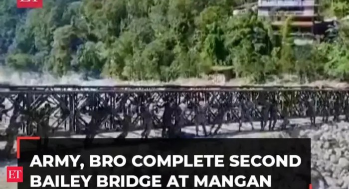 Bank Mandiri-Kemenhan bangun lima jembatan bailey di Sumatera